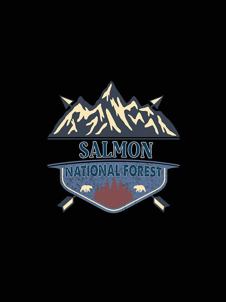 Salmon National forest by graphic-map T-Shirts, Hoodie, Sweatshirt | BlankRebels.com (Image 2)