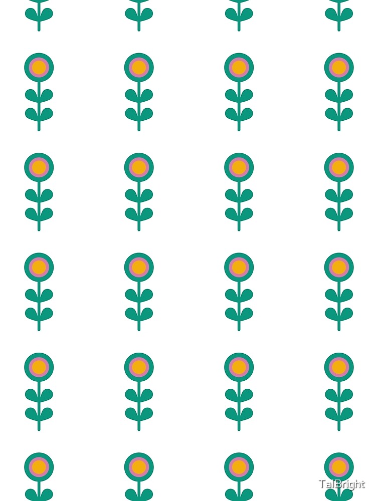 Retro Flower by TalBright