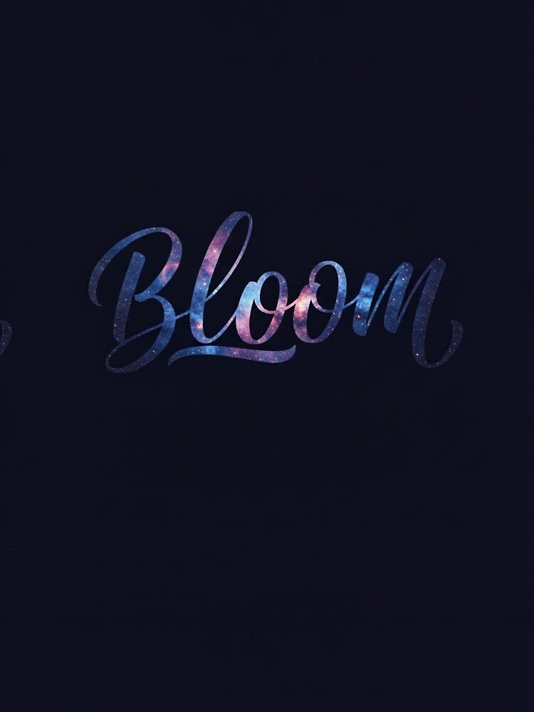 Bloom Galaxy – Cosmic Floral Motivation Quote by PunchDrop T-Shirts, Hoodie, Sweatshirt | BlankRebels.com (Image 2)