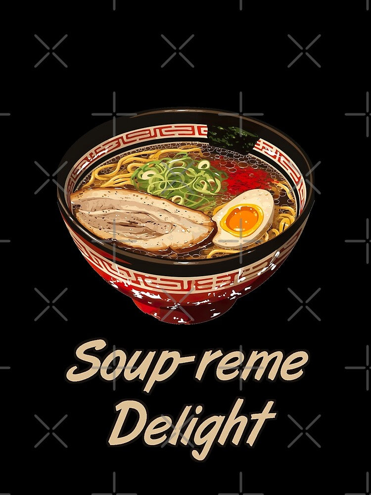 Soup-reme Delight Ramen Pun by Yogimeister T-Shirts, Hoodie, Sweatshirt | BlankRebels.com (Image 2)