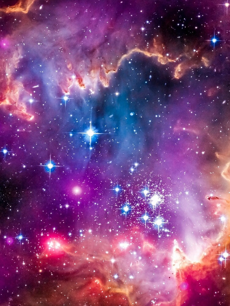 Purple Galaxy All Over Pattern by Pandoras-Boxx T-Shirts, Hoodie, Sweatshirt | BlankRebels.com (Image 2)
