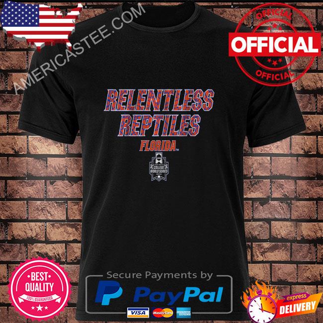 Florida baseball relentless reptiles shirt