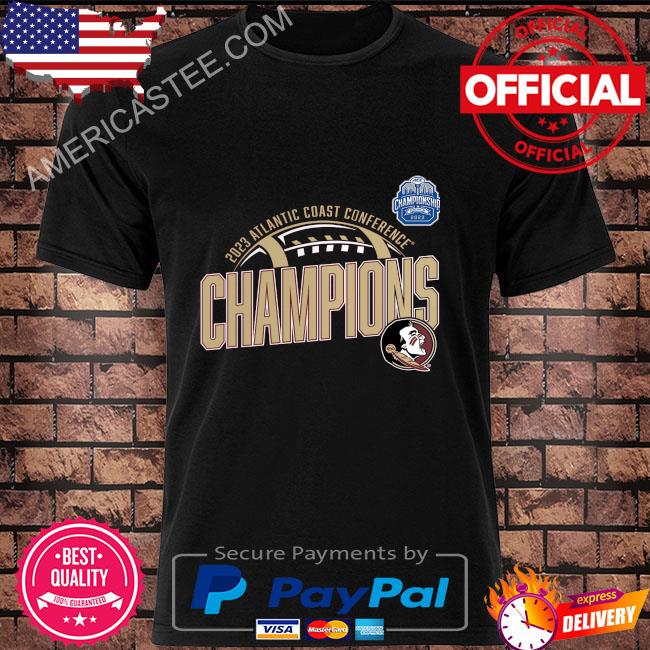 Florida state seminoles 2023 acc football conference champions shirt
