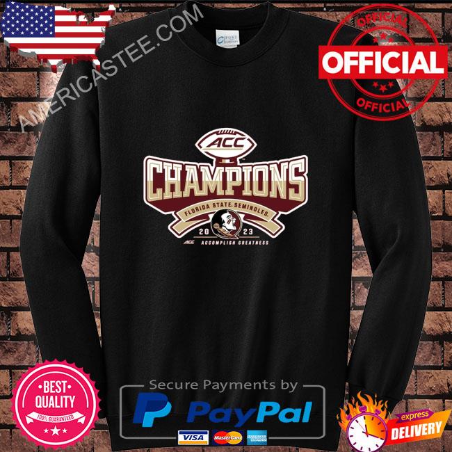 Florida State Seminoles Blue 84 2023 ACC Football Conference Champions Locker Room T-Shirt