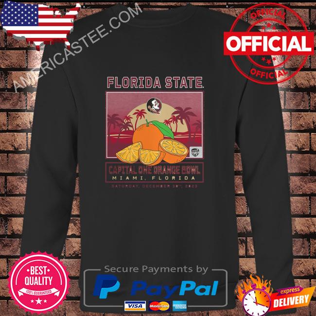 Florida State Seminoles Fanatics Branded 2023 Orange Bowl Fierce Competitor T-Shirt