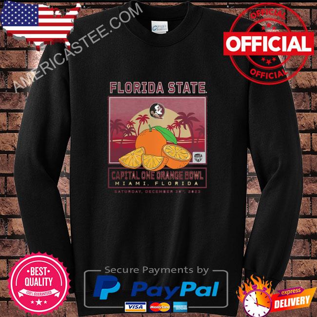 Florida State Seminoles Fanatics Branded 2023 Orange Bowl Fierce Competitor T-Shirt
