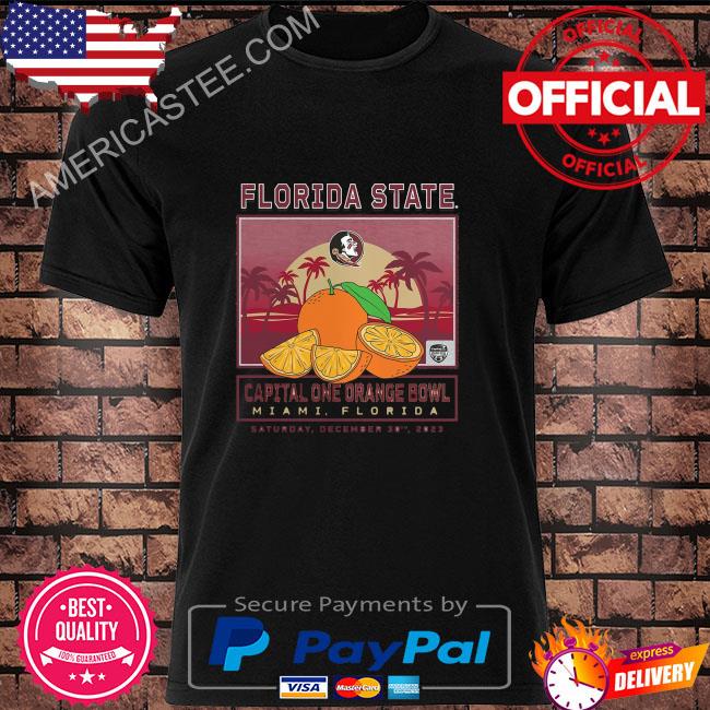 Florida State Seminoles Fanatics Branded 2023 Orange Bowl Fierce Competitor T-Shirt