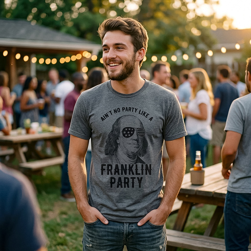 Ain't No Party Like A Franklin Party Men's T Shirt