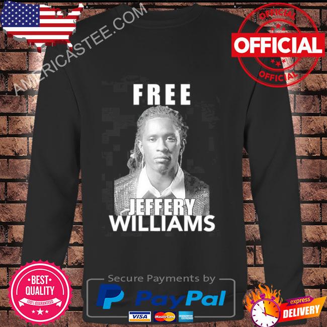 Free Jeffery williams shirt