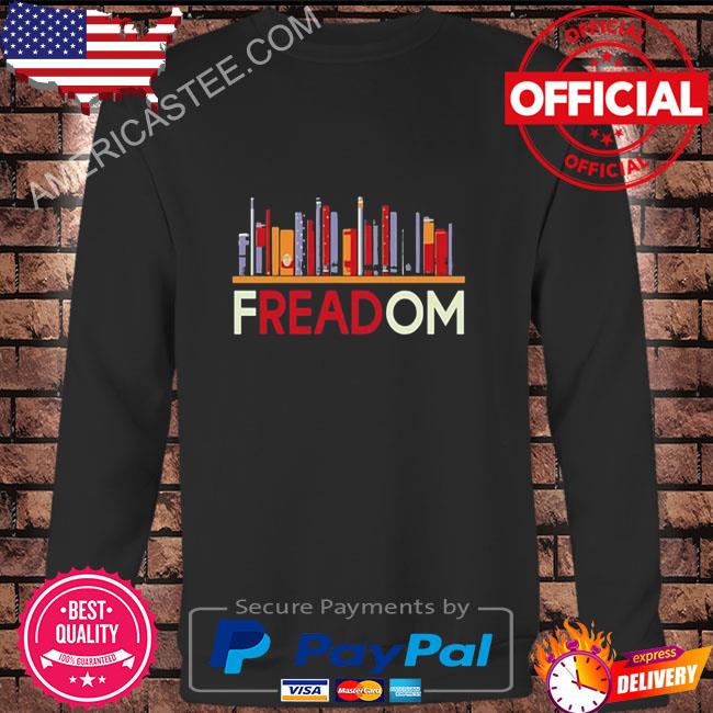 Freedom to read national book lovers day shirt