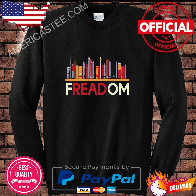 Freedom to read national book lovers day shirt