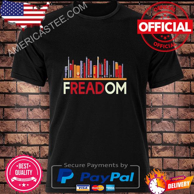 Freedom to read national book lovers day shirt