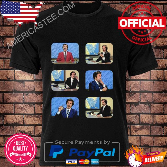 Funny Show Anchorman Ron Burgundy Tv Ron Shirt