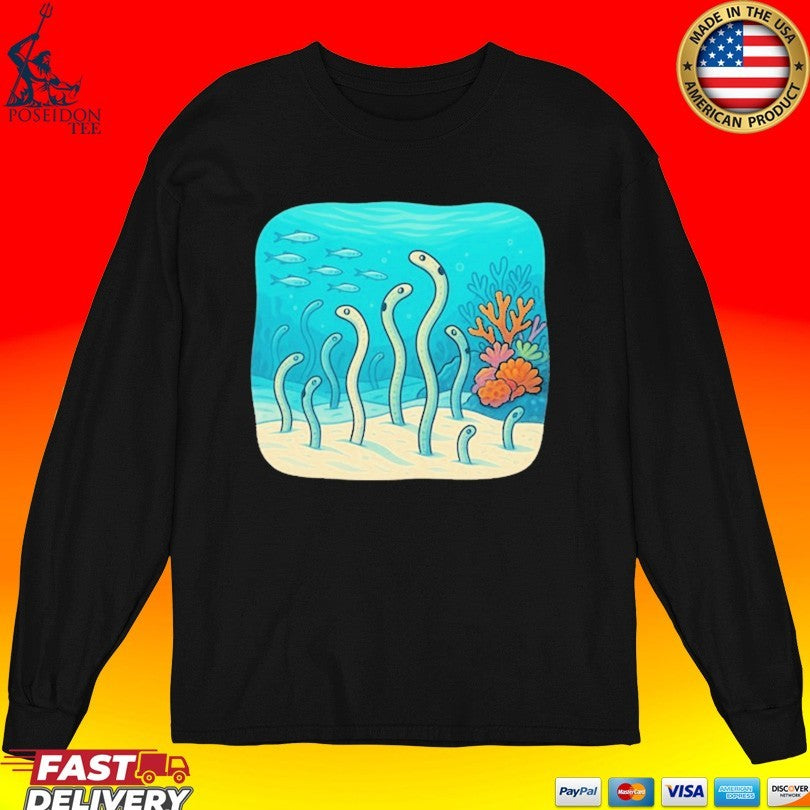 Garden Eels Reef Hawaii T-shirt