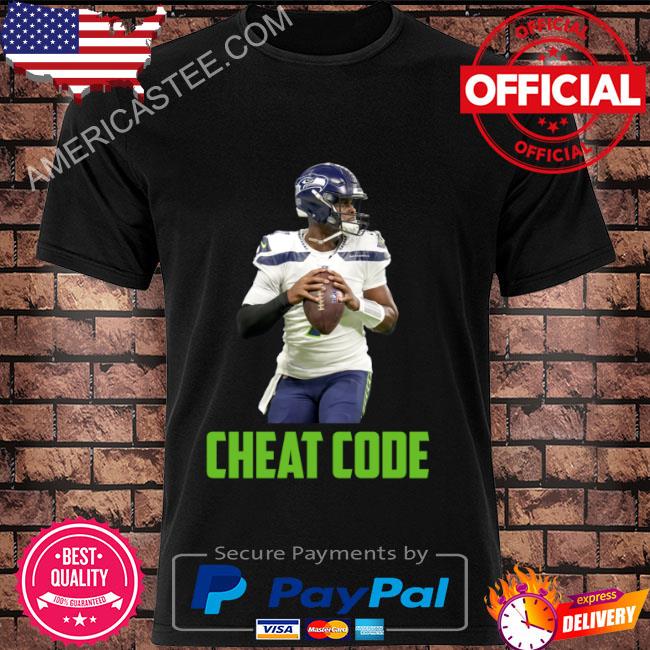 Geno smith cheat code seattle football fan shirt