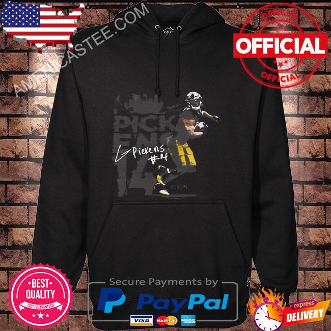 George pickens Pittsburgh player name signature shirt