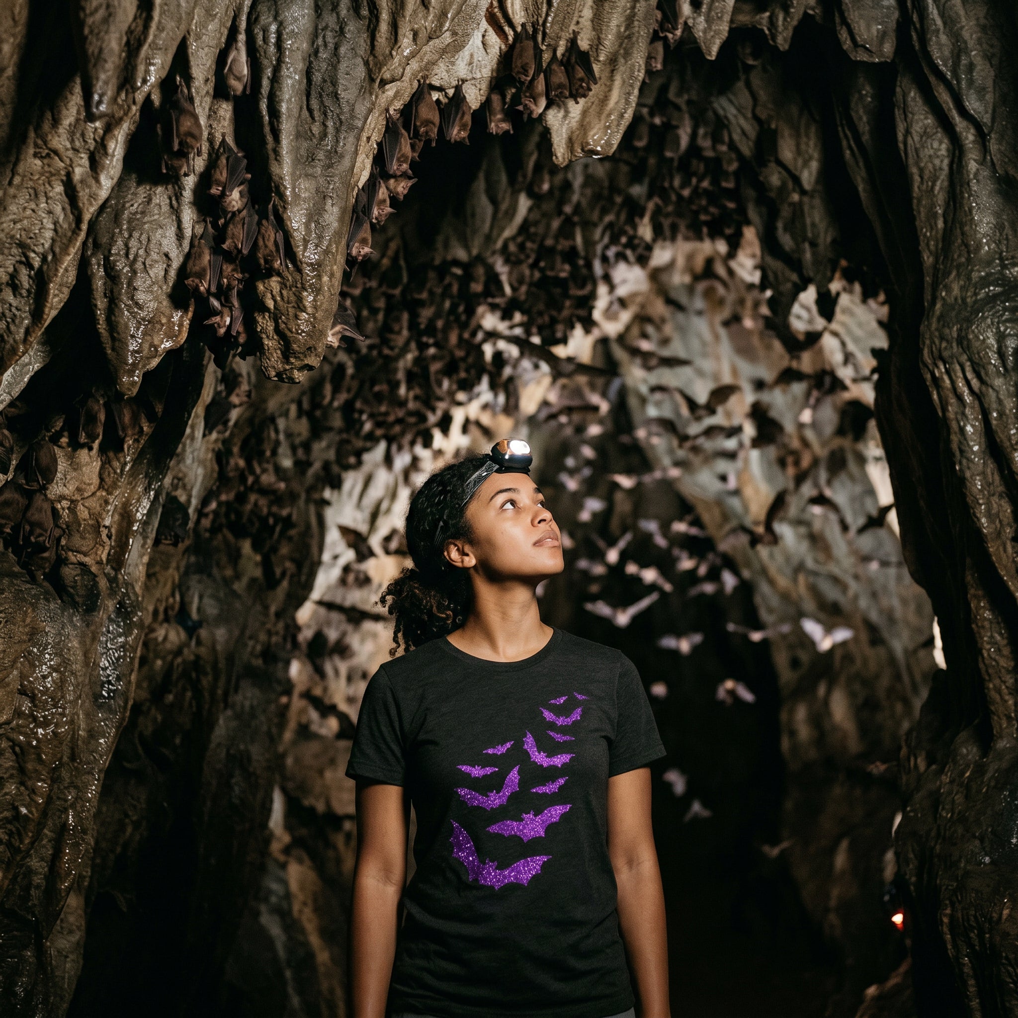 Glitter Bats Women's T Shirt