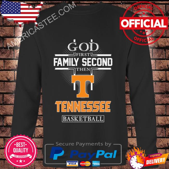 God first family second then Illinois Fighting Illini basketball shirt