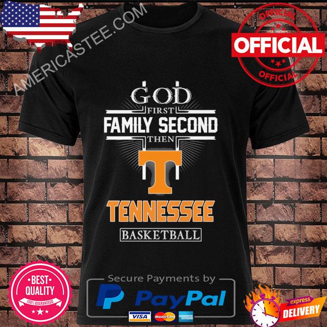 God first family second then Illinois Fighting Illini basketball shirt