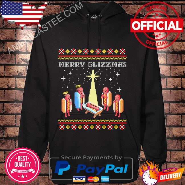 God is born Merry Glizzmas Tacky 2023 ugly Sweater