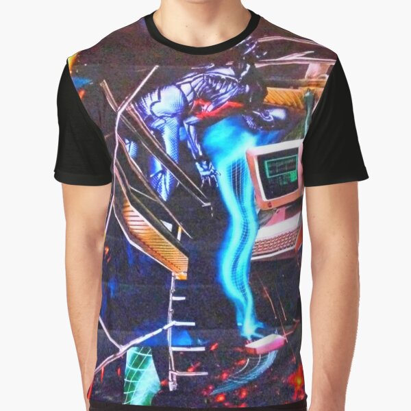 Futuristic Space Graphic T-shirt by Monalisasmiles by MonaLisasmiles Hoodie, Sweatshirt | BlankRebels.com (Image 1)