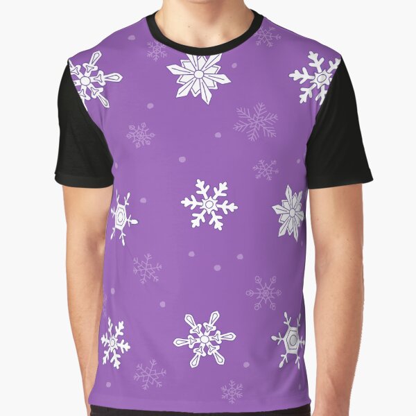 snowflakes on violet by AlinNova