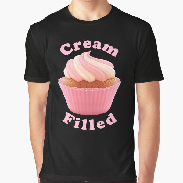 Cream Filled Cupcake by Candywrap Studio T-Shirts, Hoodie, Sweatshirt | BlankRebels.com (Image 1)