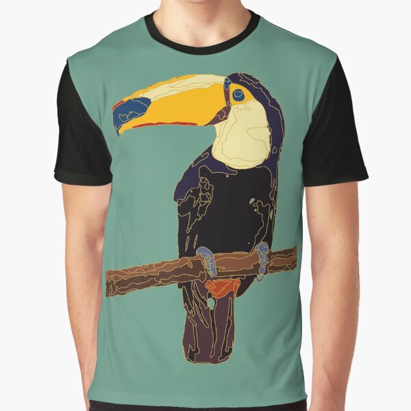 toucan in geometric sketch style by Roberta Calabrese T-Shirts, Hoodie, Sweatshirt | BlankRebels.com (Image 1)