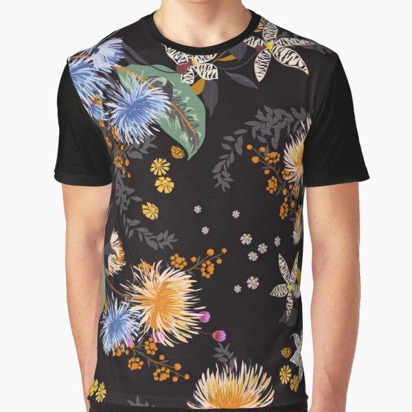 Beautiful Night Floral by pugmom4 T-Shirts, Hoodie, Sweatshirt | BlankRebels.com (Image 1)