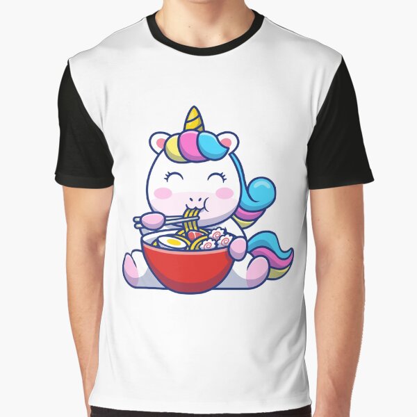 Unicorn and very tasty ramen bowl by Emil1993 T-Shirts, Hoodie, Sweatshirt | BlankRebels.com (Image 1)