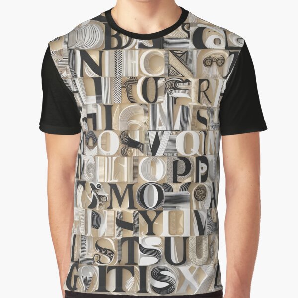 " Mesmerizing Typographical Art." by DAMDUANG T-Shirts, Hoodie, Sweatshirt | BlankRebels.com (Image 1)