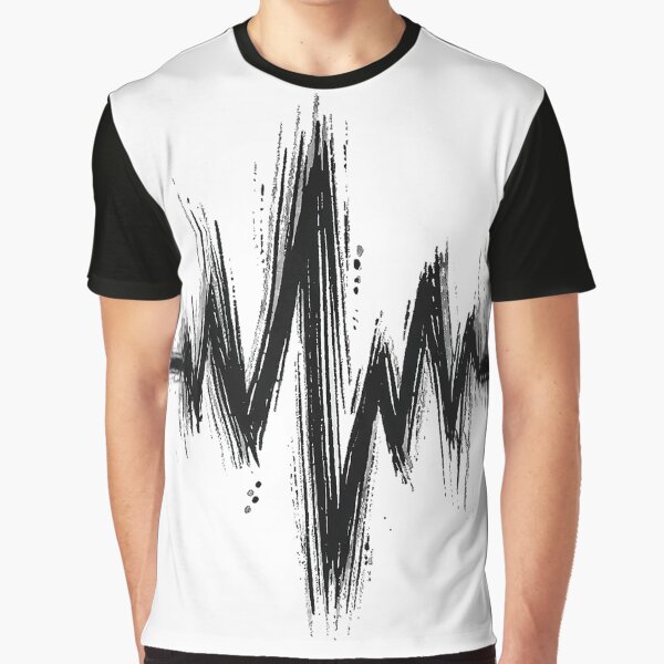 Sketch-Style Heartbeat Pulse – Artistic Freehand Design by Gold Turtle  Lina T-Shirts, Hoodie, Sweatshirt (Image 1)