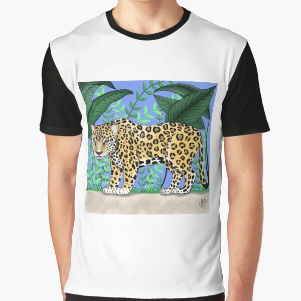 Jaguar | Onça Pintada | Animal Art by anaclaragf T-Shirts, Hoodie, Sweatshirt | BlankRebels.com (Image 1)