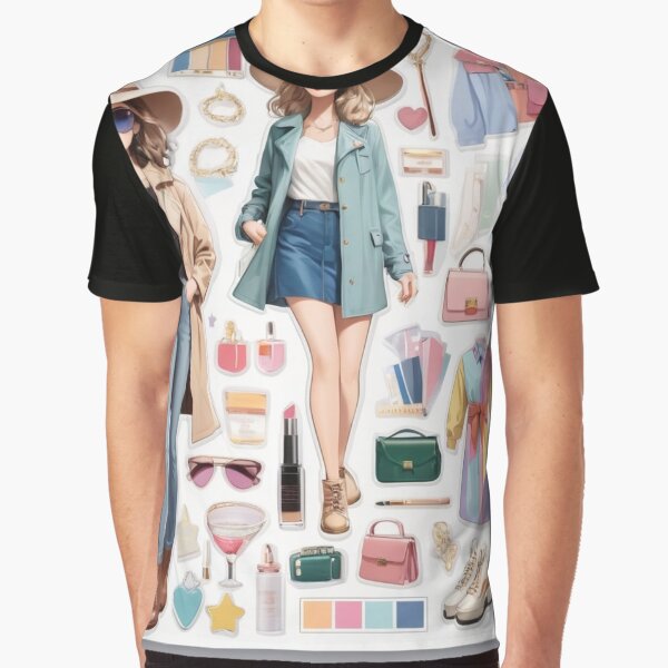 Fashion Sketch Sticker Bundle by layqaas T-Shirts, Hoodie, Sweatshirt | BlankRebels.com (Image 1)