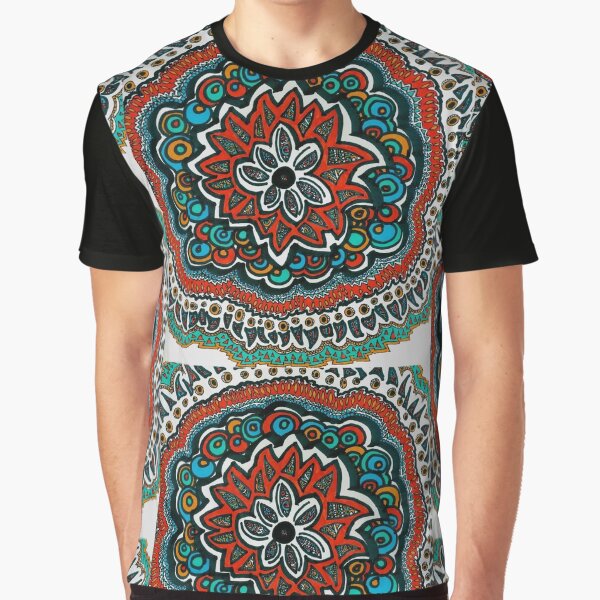Red Sun Doodle by Hannah Staab T-Shirts, Hoodie, Sweatshirt | BlankRebels.com (Image 1)