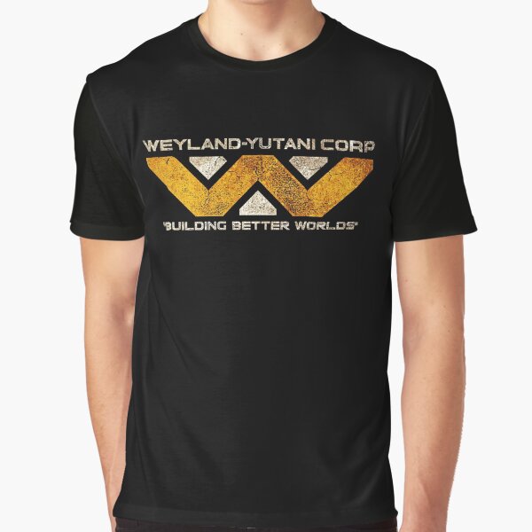 Weyland Yutani Vintage Distressed Print by Weyland-Yutani-Brand T-Shirts, Hoodie, Sweatshirt | BlankRebels.com (Image 1)