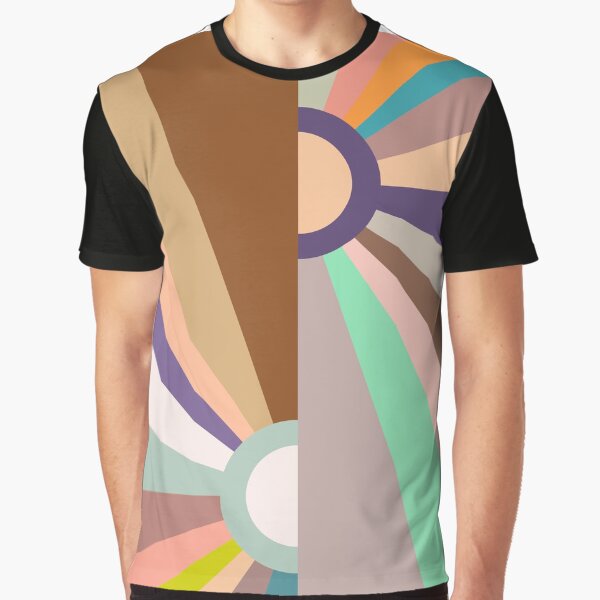 Offset Retro Sunset Rainbow 8 by MaryJaneRC T-Shirts, Hoodie, Sweatshirt | BlankRebels.com (Image 1)