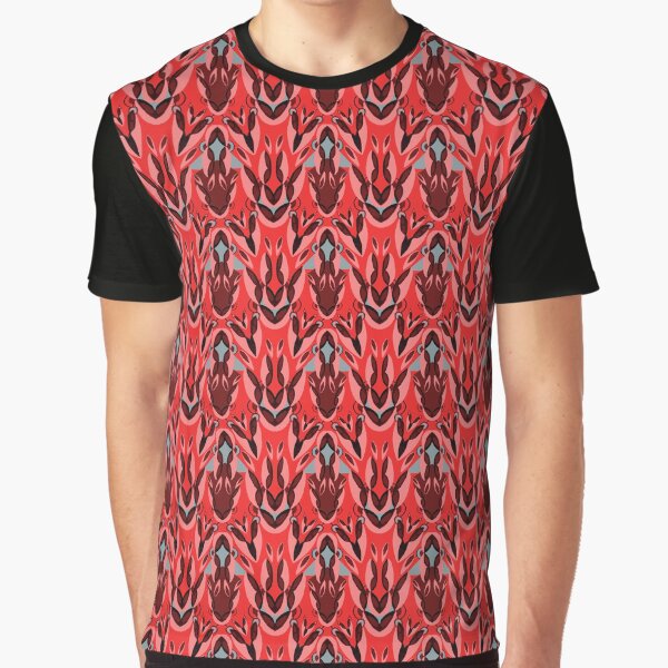 Boho Vibe Bohemian Chic Red Stylish Pattern by mythandframe T-Shirts, Hoodie, Sweatshirt | BlankRebels.com (Image 1)