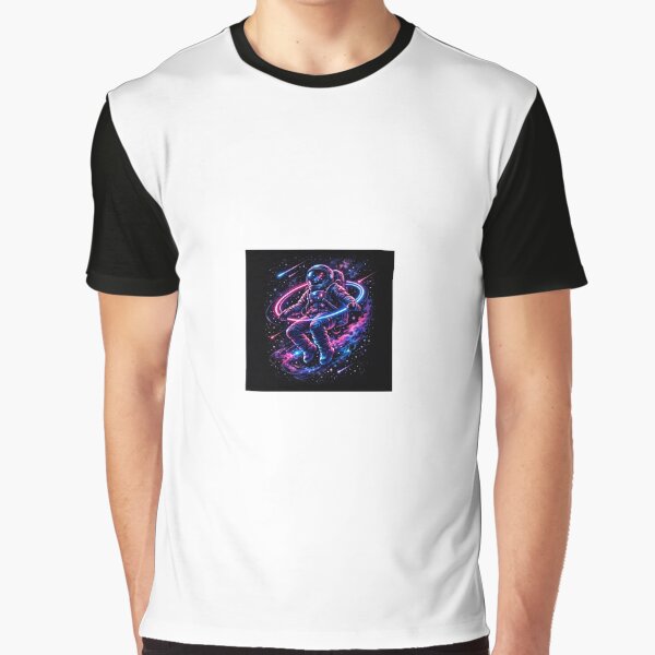 Aesthetic astronaut floating in space by JuViRo T-Shirts, Hoodie, Sweatshirt | BlankRebels.com (Image 1)