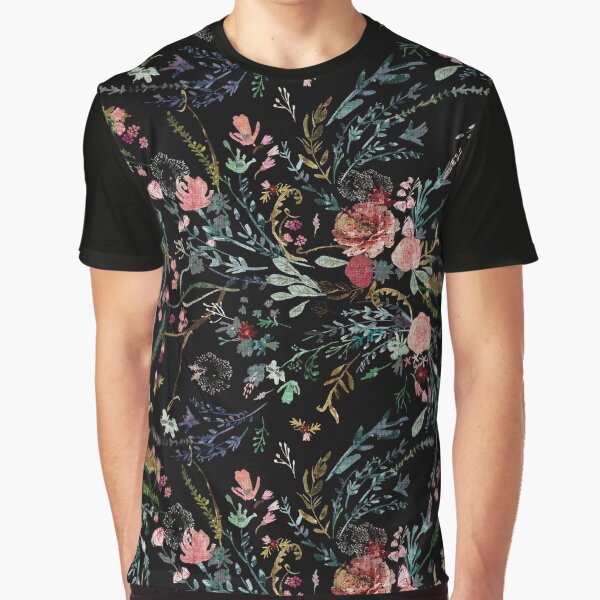 Midnight Floral by Esther  Fallon Lau T-Shirts, Hoodie, Sweatshirt | BlankRebels.com (Image 1)