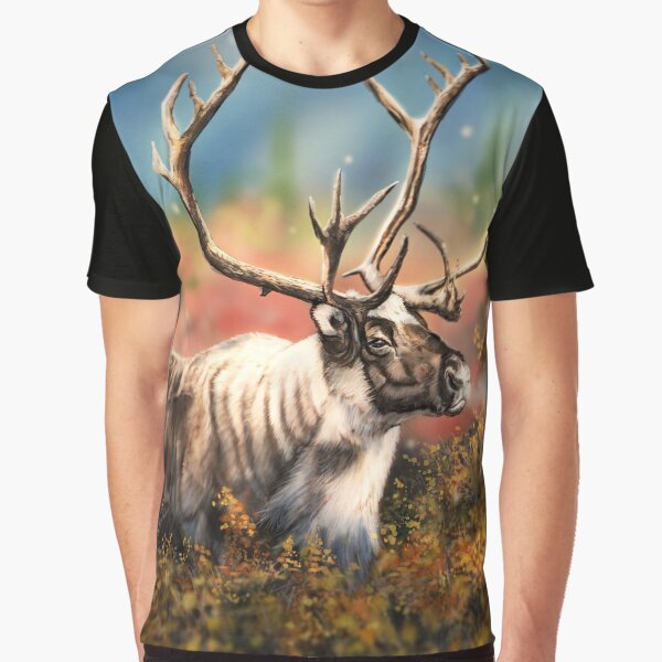 Southern Mountain Caribou by alandodrawing T-Shirts, Hoodie, Sweatshirt | BlankRebels.com (Image 1)