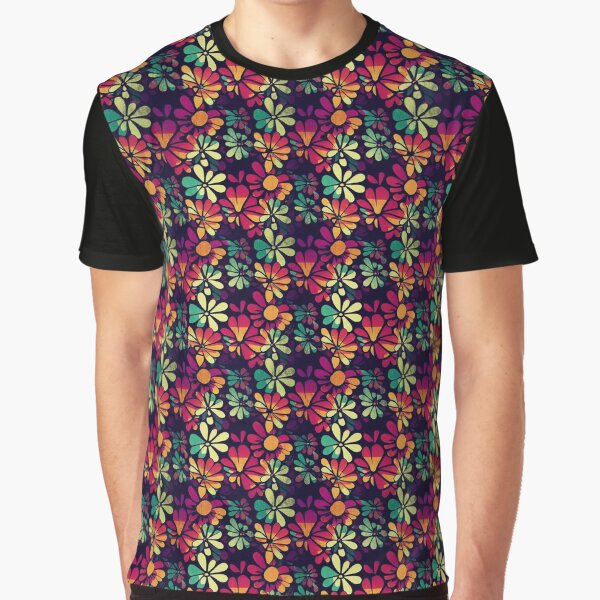 Grunge Siamese Flowers by SamJanner T-Shirts, Hoodie, Sweatshirt | BlankRebels.com (Image 1)