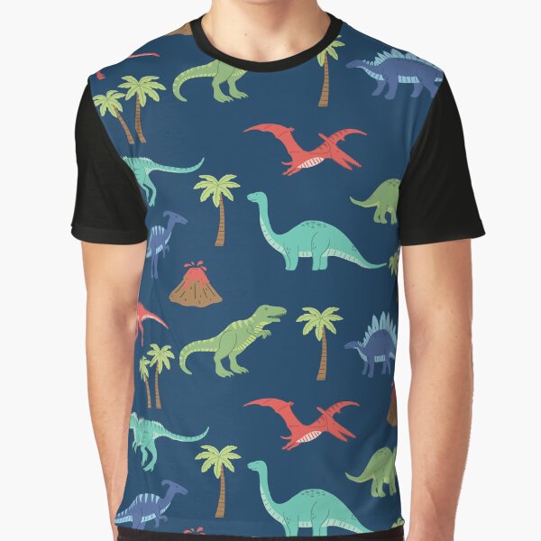 Colorful Hand-drawn Dinosaurs by Brianaidesigns T-Shirts, Hoodie, Sweatshirt | BlankRebels.com (Image 1)