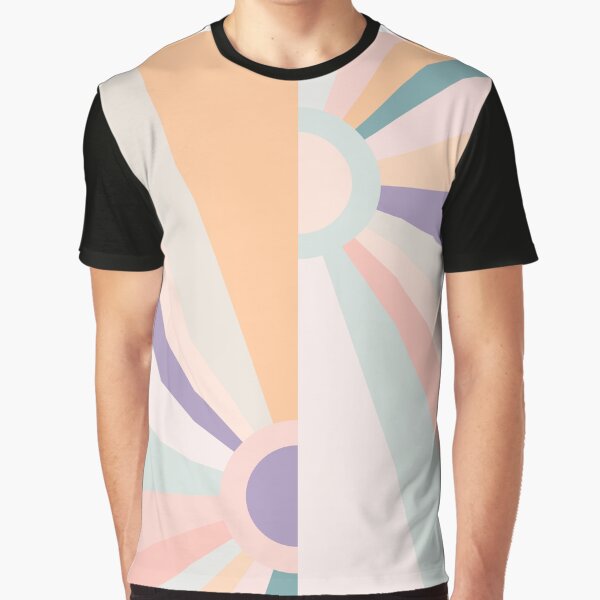 Offset Retro Sunset Rainbow 3 by MaryJaneRC T-Shirts, Hoodie, Sweatshirt | BlankRebels.com (Image 1)