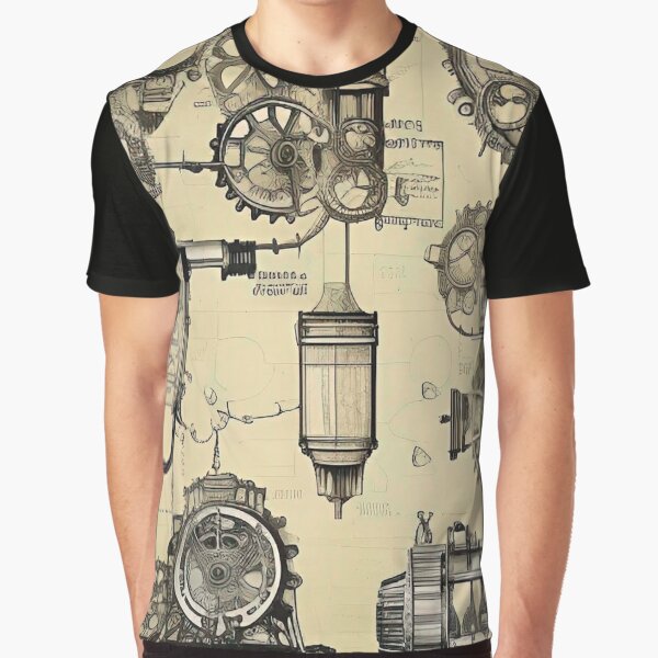 Vintage Steampunk by CattlettArt T-Shirts, Hoodie, Sweatshirt | BlankRebels.com (Image 1)