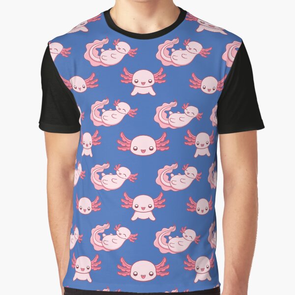 Axolotl Seamless Pattern by bryannsart T-Shirts, Hoodie, Sweatshirt | BlankRebels.com (Image 1)