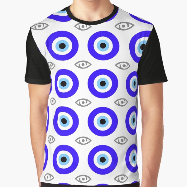 Evil Eye Pattern by Gotham Designs Studio T-Shirts, Hoodie, Sweatshirt | BlankRebels.com (Image 1)