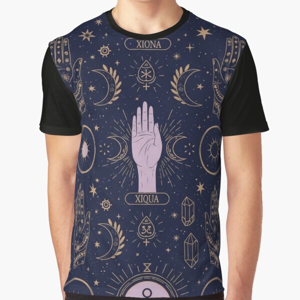 Mystic Tarot Seamless Pattern – Celestial Symbols & Moon Design by itsTinaColman