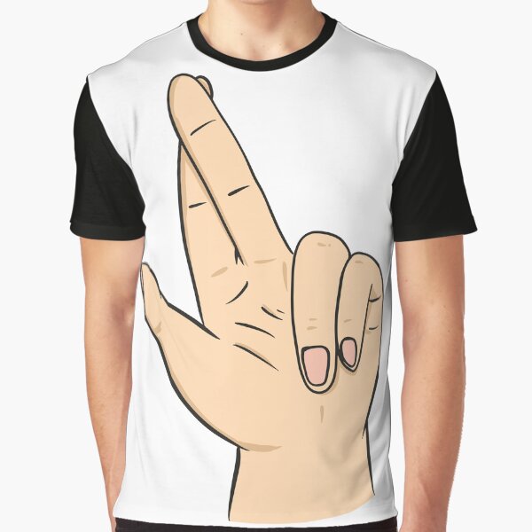 Crossed fingers by Художник T-Shirts, Hoodie, Sweatshirt | BlankRebels.com (Image 1)