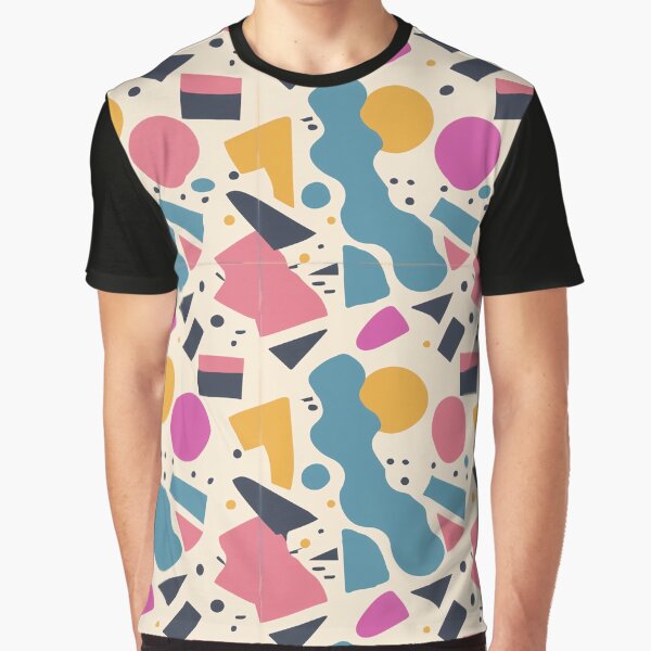 Retro 90s Bold Shape Pattern T-Shirts, Hoodie, Sweatshirt